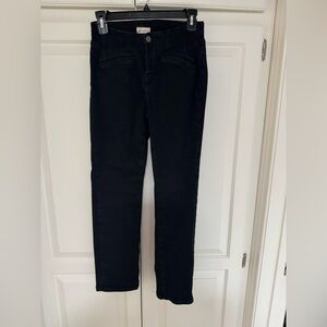 Pilcro Black Jeans Size 28 Low Rise